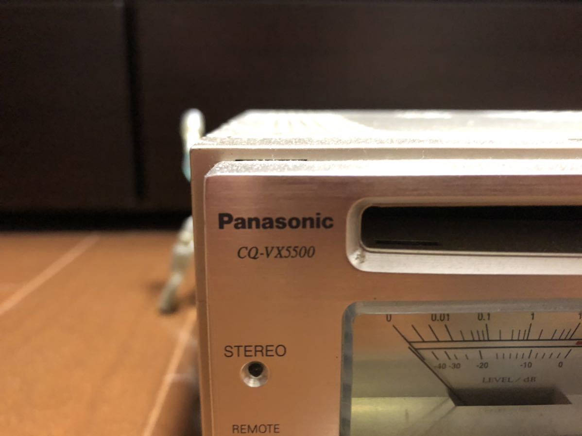Panasonic MD パナソニック CDデッキ CQ-VX5500D CDプレーヤー MD