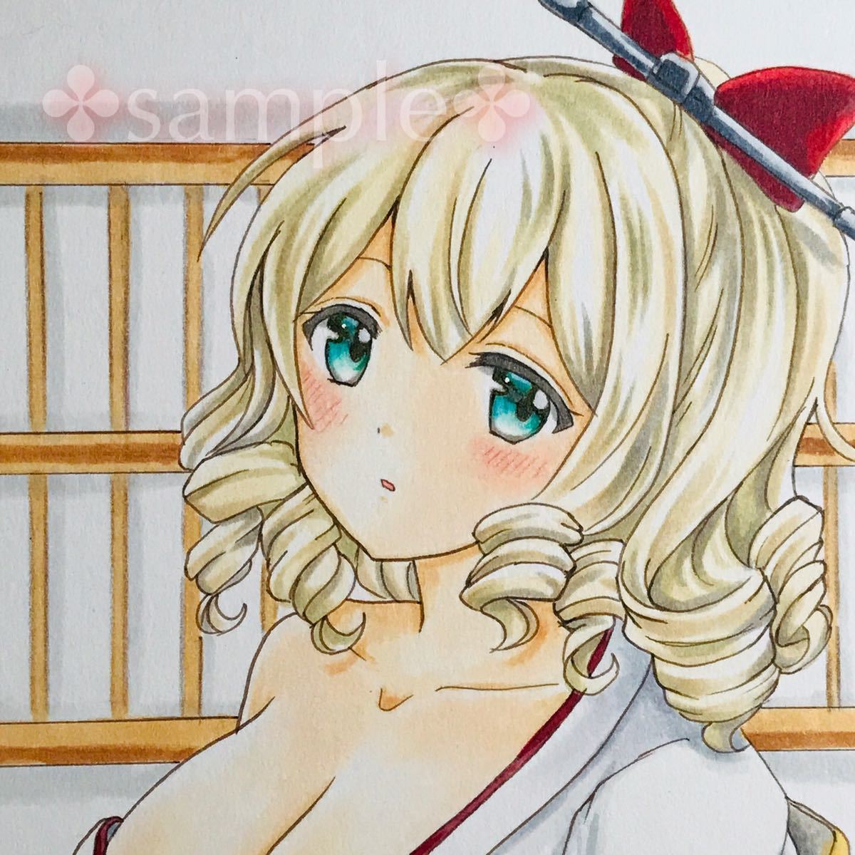 手描きイラスト 艦隊これくしょん 旗風 B5 艦これ 手描きイラスト 売買されたオークション情報 Yahooの商品情報をアーカイブ公開 オークファン Aucfan Com