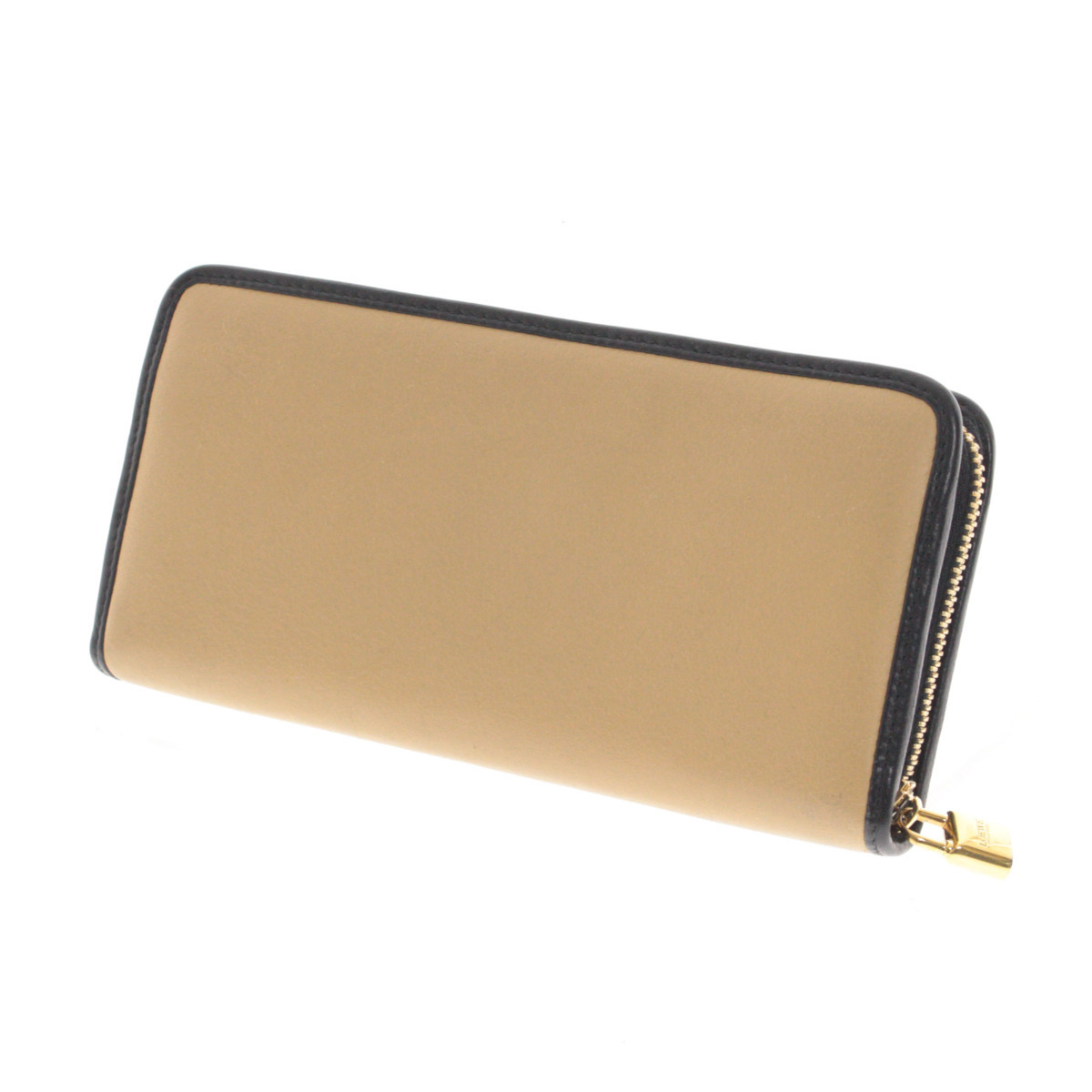 ロエベ LOEWE 長財布 アナグラム 美品ロエベ 中古 ラウンドファスナー