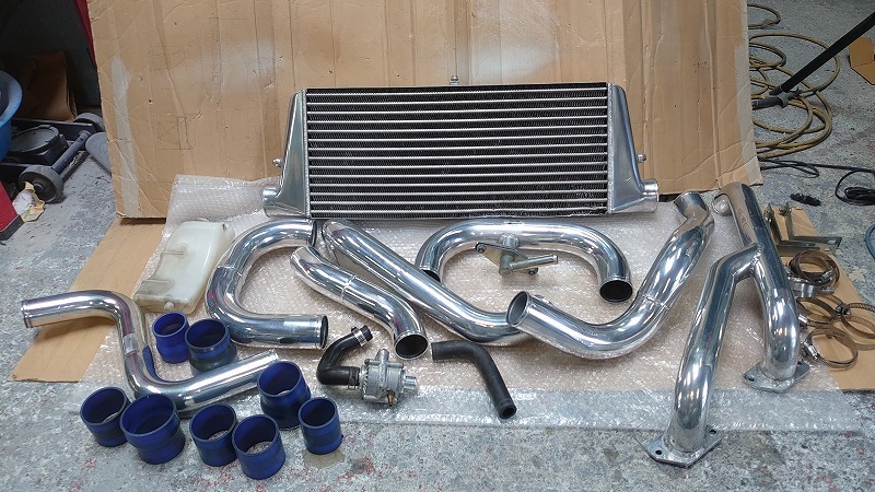 レガシィBE BH ？前置きIC レガシィ 前置きインタークーラー レガシィツーリング BE HKS BH BH5
