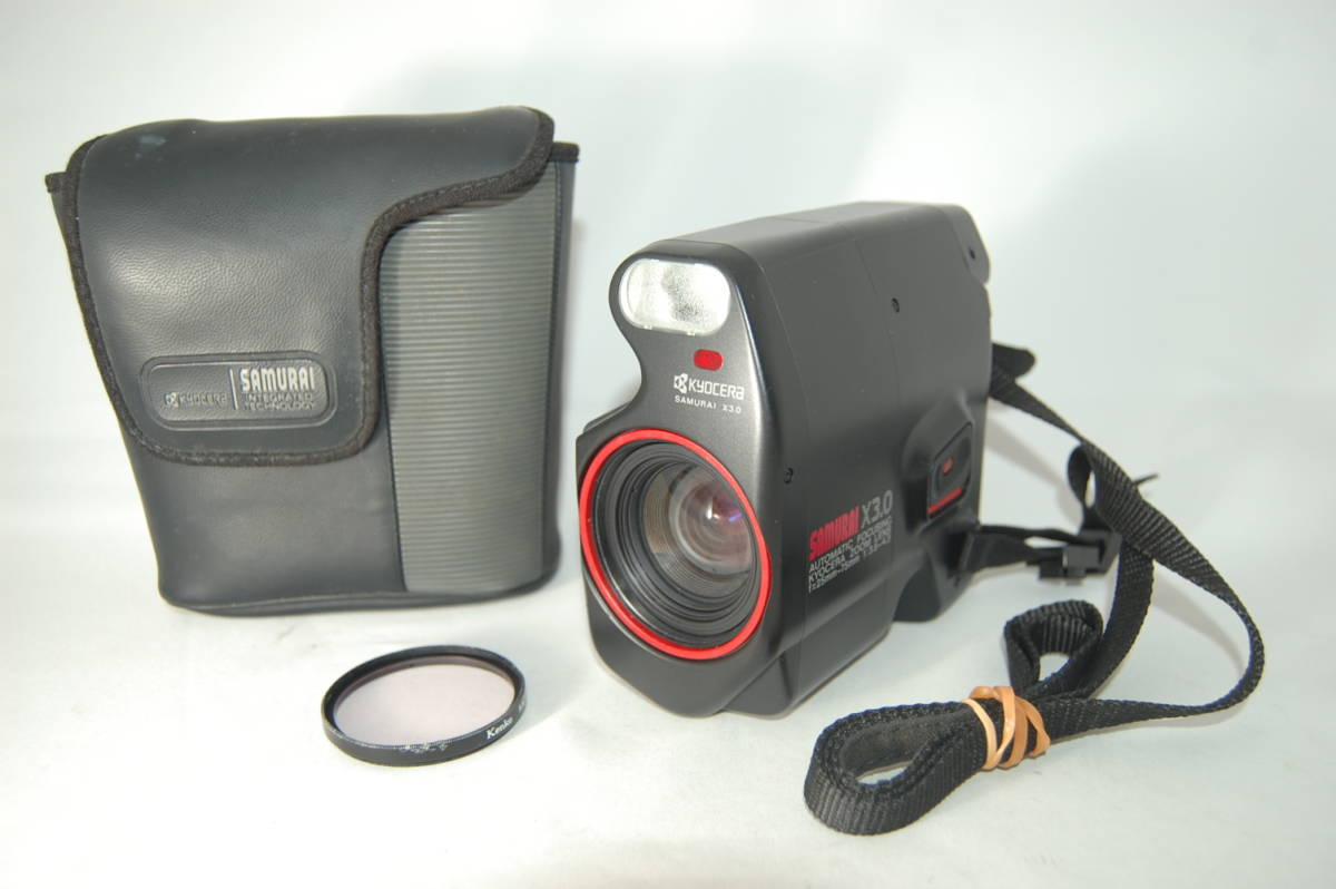 【得価，100%新品】 外観良好 実用優良品 KYOCERA 京セラ SAMURAI X3.0 #B-384(コンパクトカメラ)｜売買されたオークション情報、yahooの商品情報をアーカイブ公開 - オークファン コンパクトカメラ