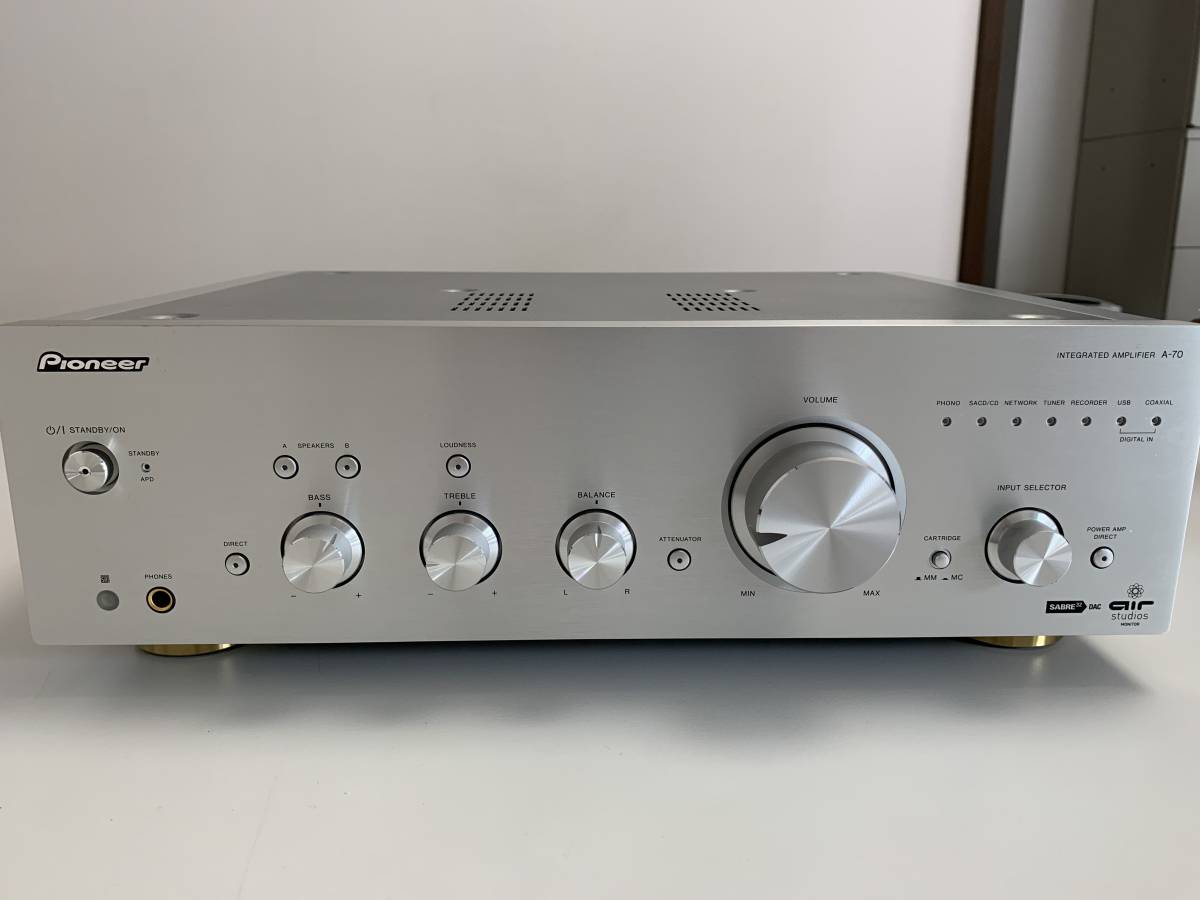 極美品 レア PIONEER パイオニア プリメインアンプ アンプ A-70A パイオニア プリメインアンプ Pioneer A-70 PIONEER ⁄ - A-70A アンプ