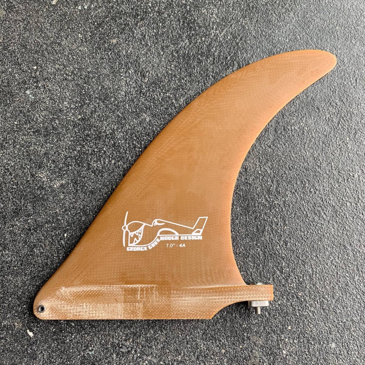 GEORGE GREENOUGH / SINGLE FIN 7インチ - 4A ジョージ・グリノー