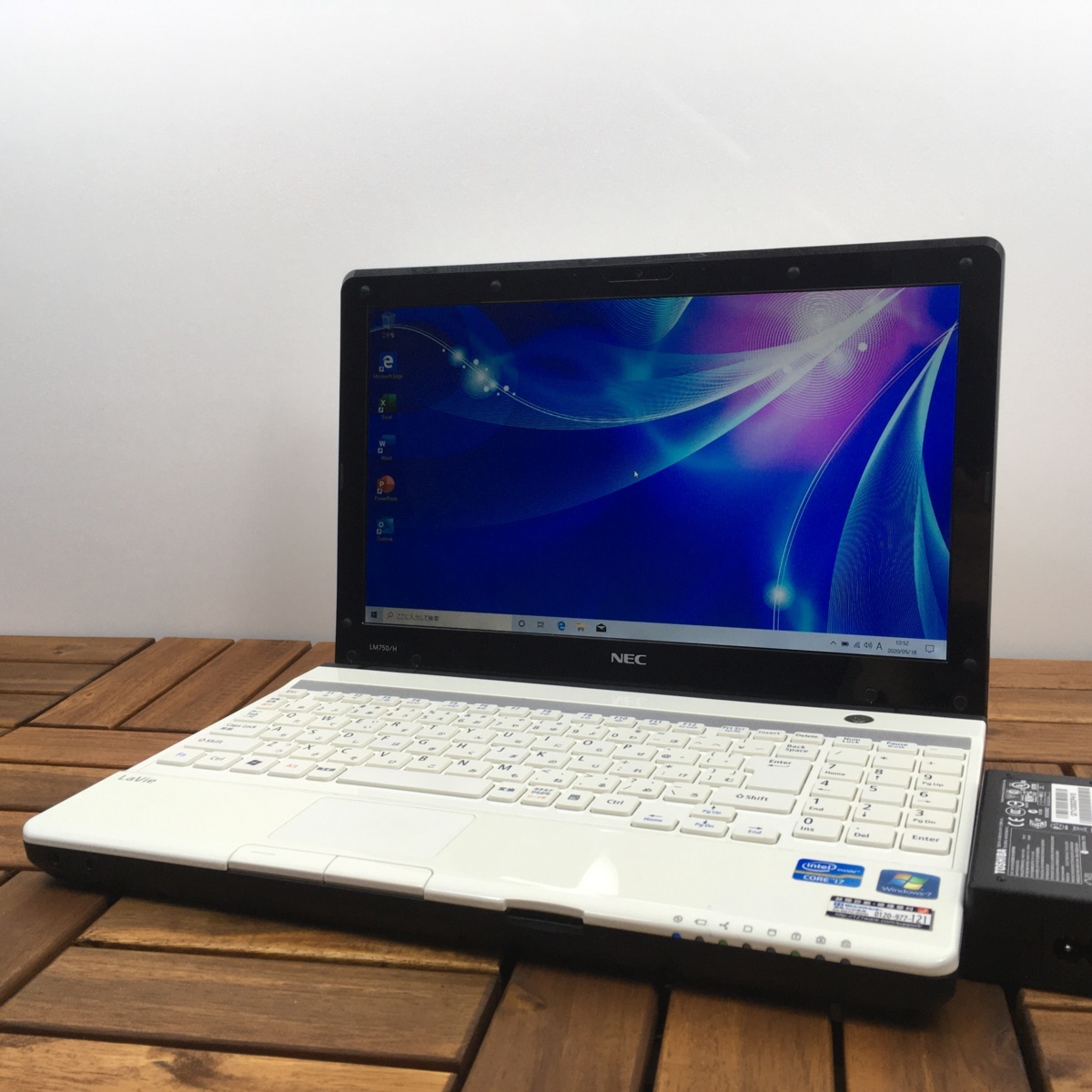 1円～Windows10/office2019/Webカメラ搭載！ビデオ通話対応！Blu-ray