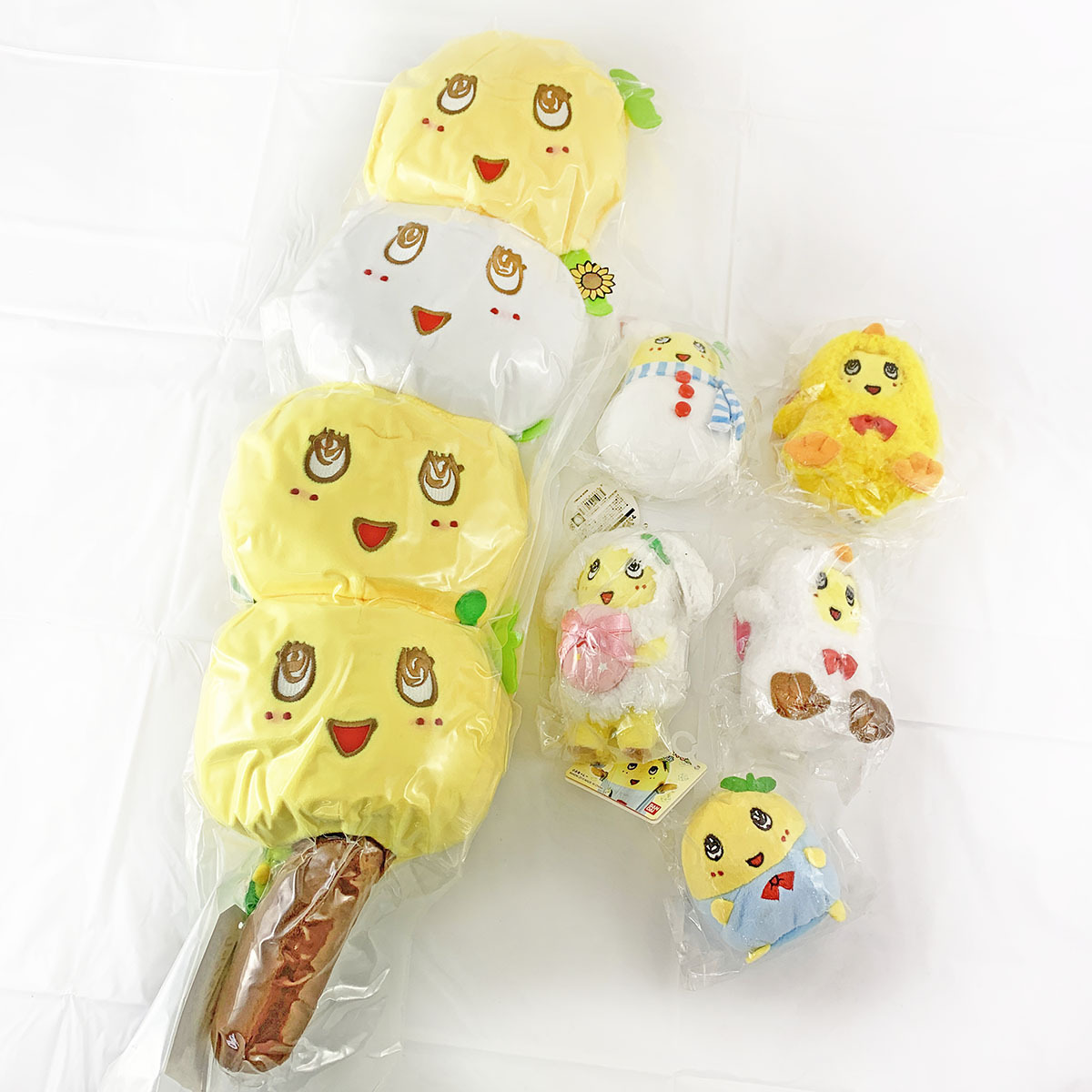 ふなっしーランド限定　フナコレ　ぬいぐるみ　梨団子クッション　まとめ売り ふなっしーランド限定 フナコレ ぬいぐるみ 梨団子クッション