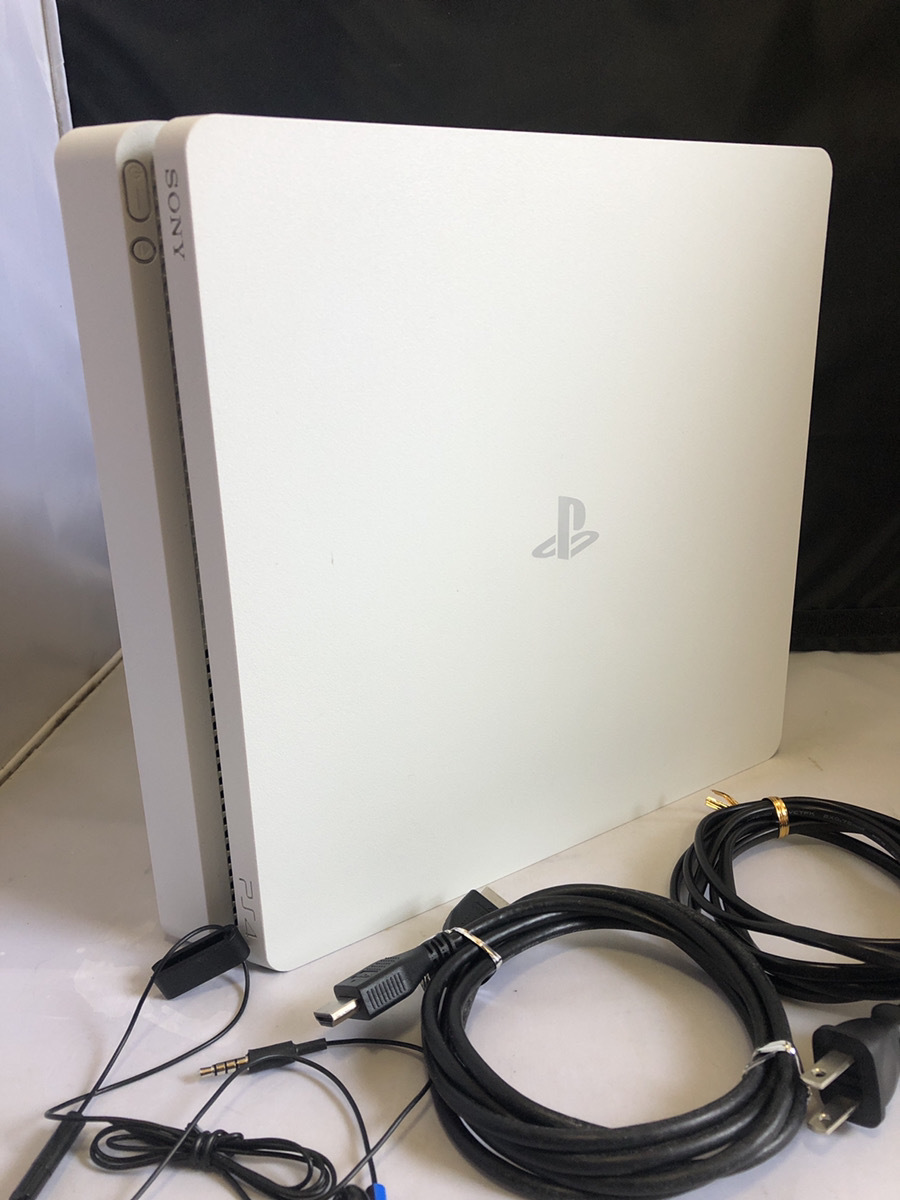 大人気，セール １円 PlayStation4 本体 CUH-2100A 本体 ホワイト プレステ PS4(PS4本体)｜売買されたオークション情報、yahooの商品情報をアーカイブ公開 - オークファン PS4本体