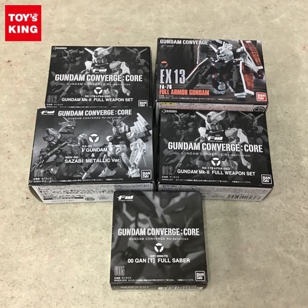 1円～ 未開封 FW GUNDAM CONVERGE フルアーマーガンダム、:CORE