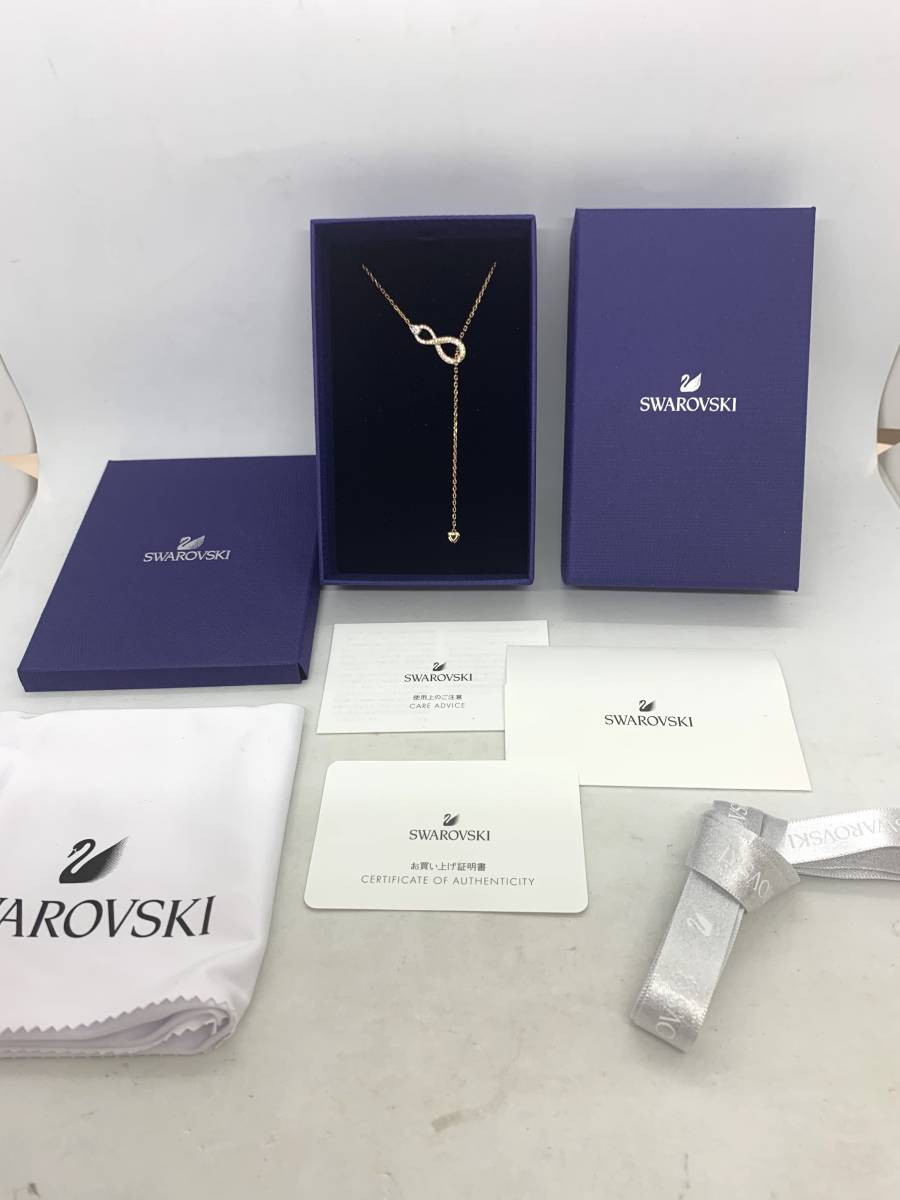 正規 販売 現行モデル☆未使用新品☆SWAROVSKI INFINITY Y字型