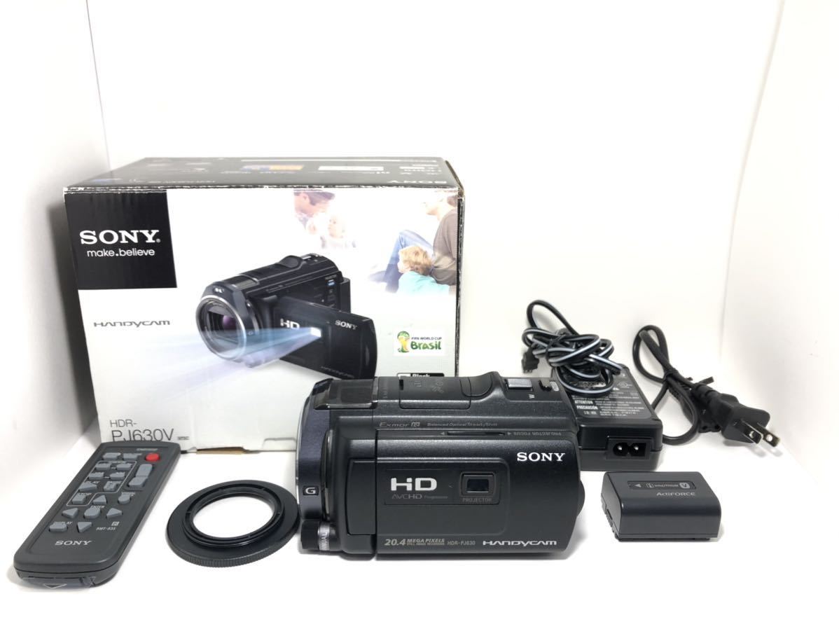 SONY Handycam HDR-PJ630v SONY HDR-PJ630V Black Handycam Video