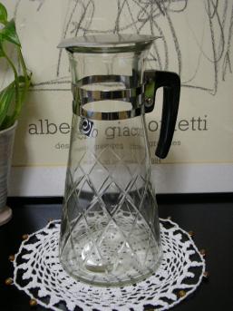 2025，豊富な うつわ屋 懐かしの昭和レトロ アデリア 矢来ピッチャー1200ml＜黒＞水差し(洋食器)｜売買されたオークション情報、yahooの商品情報をアーカイブ公開 - オークファン その他