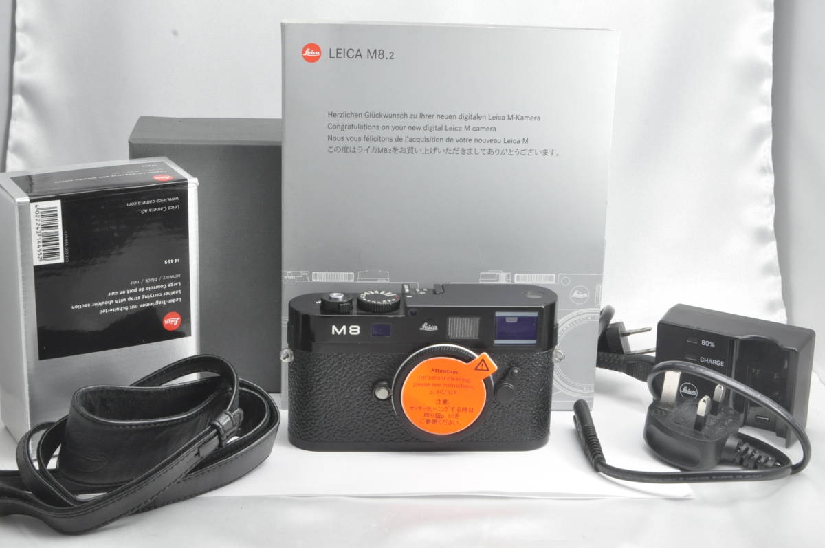 Leica M8.2デジタルカメラ ブラックペイント レンジファインダー Leica M8.2デジタルカメラ ブラックペイント レンジファインダー