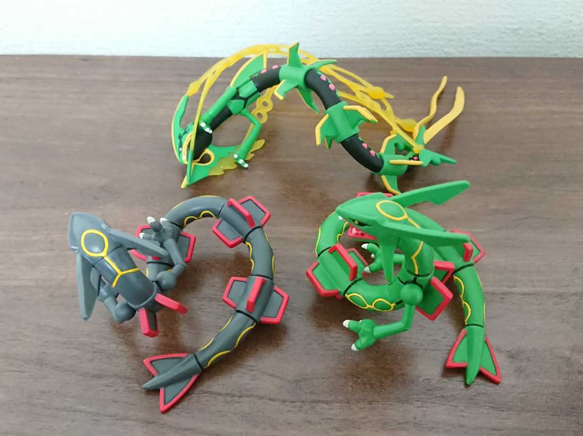 ポケモン フィギュア モンスターコレクション モンコレ レックウザ 色
