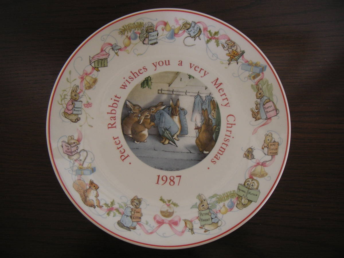 未使用 ☆未使用品【ウェッジウッド WEDGWOOD】ピーターラビット PETER