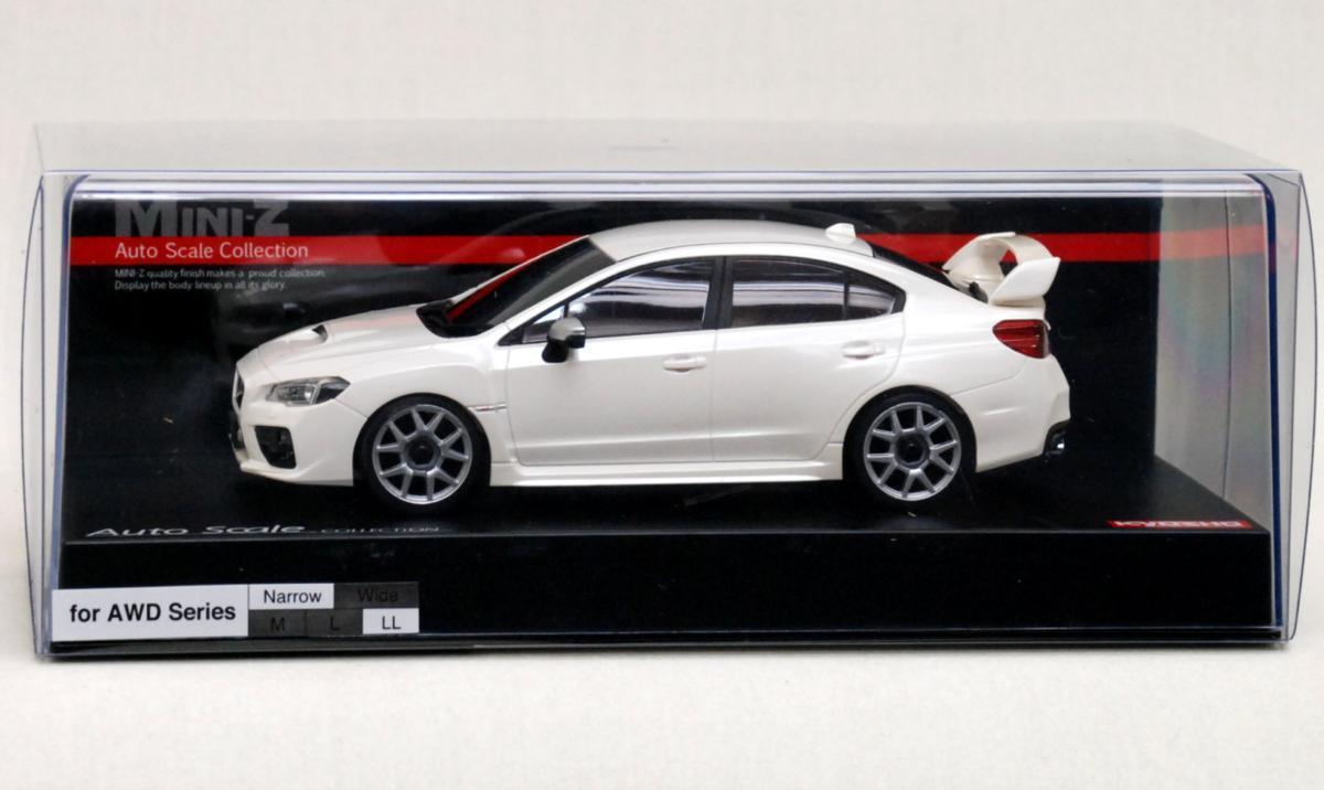 ミニッツASC MZP440W スバル WRⅩ STI (ホワイト) 名