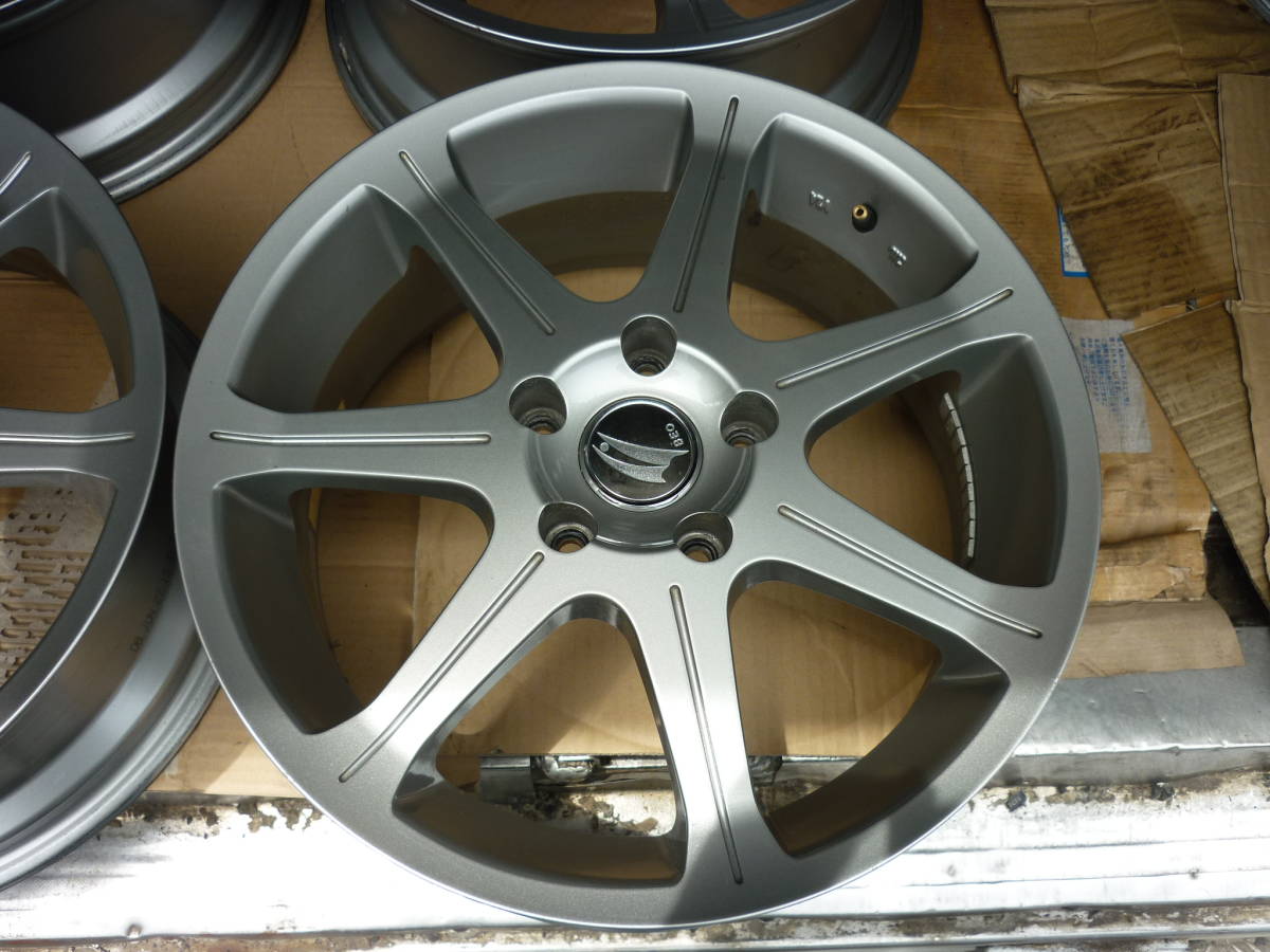 ブリヂストン BEO LS 5×114.3 17インチアルミ 中古4本 BRIDGESTONE BEO 