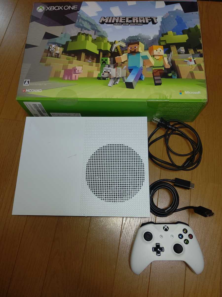 Xbox One S マインクラフトフェイバリットパック コントローラーは一部難ありにてジャンク扱い Xbox One本体 売買されたオークション情報 Yahooの商品情報をアーカイブ公開 オークファン Aucfan Com