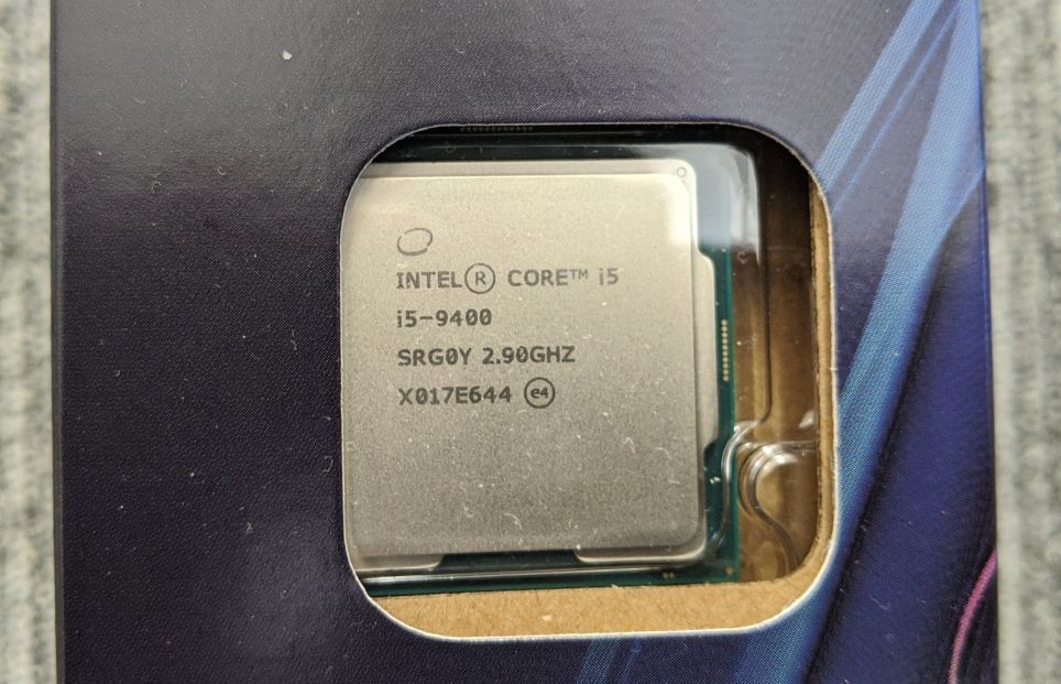 Intel Core i5 9400 6C6T 2.9GHz/4.1GHz LGA-1151 新品未開封 Intel Core Processor 1.8 (Turbo (I5-9400