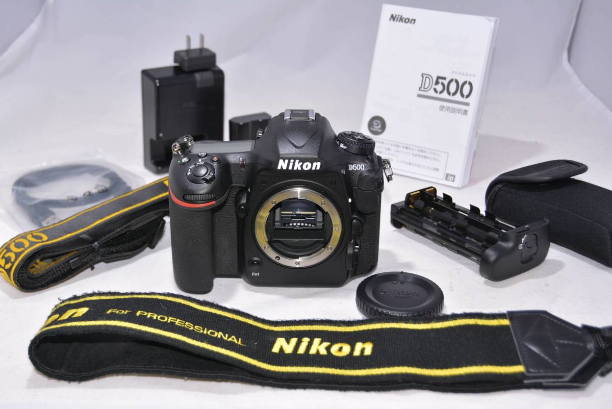 ☆新品そのもの 超極上品☆ニコン Nikon D500 ボディー☆S数141！☆未