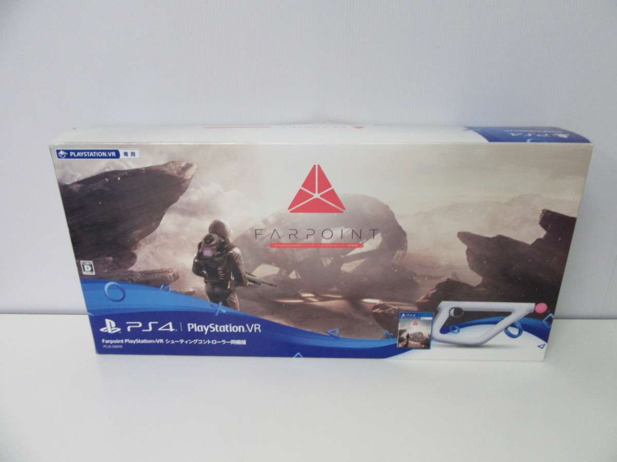 HOT，本物保証 Farpoint PlayStation VR シューティングコントローラー同梱版 VR専用 付属DLC保証外(PSVR)｜売買されたオークション情報、yahooの商品情報をアーカイブ公開 - オークファン PSVR