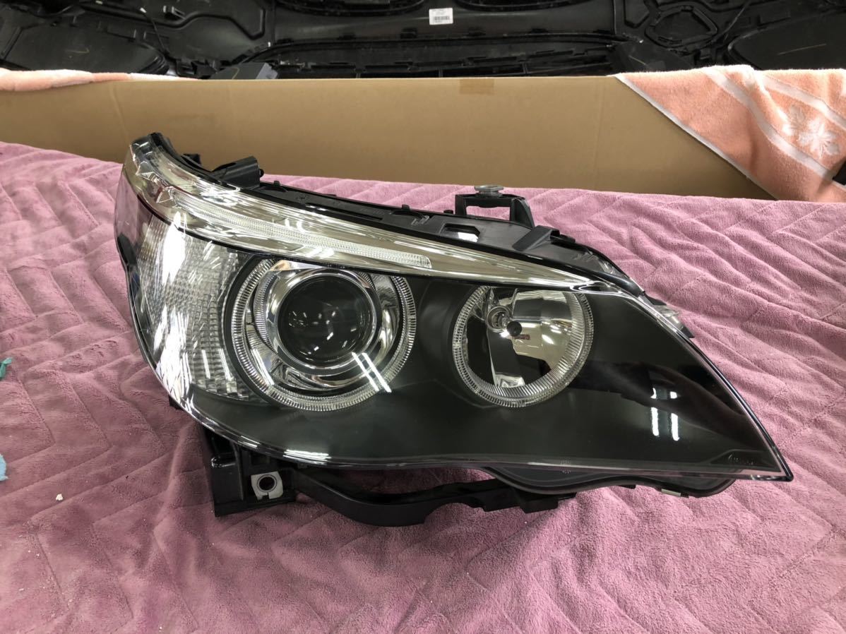 ○BMW E60 5シリーズ 純正 ヘッドライト 左右セット HID用 BMW 5