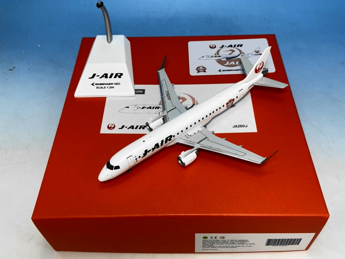 1/200 J-AIR EMBRAER 190 南紀白浜 わかぱんジェット JA250J JC Wings