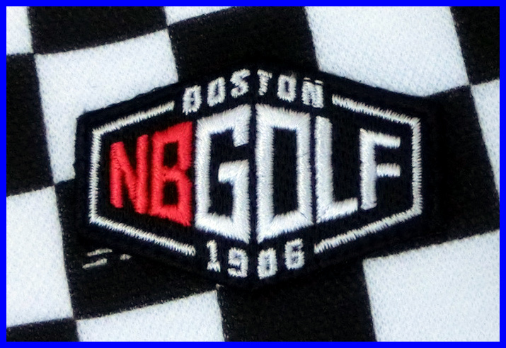 [正規品/新品]ニューバランスゴルフショートパンツNBnewbalance■薄地チェッカー市松ハーフ半パンストレッチ■4M黒×白定価:15，400円