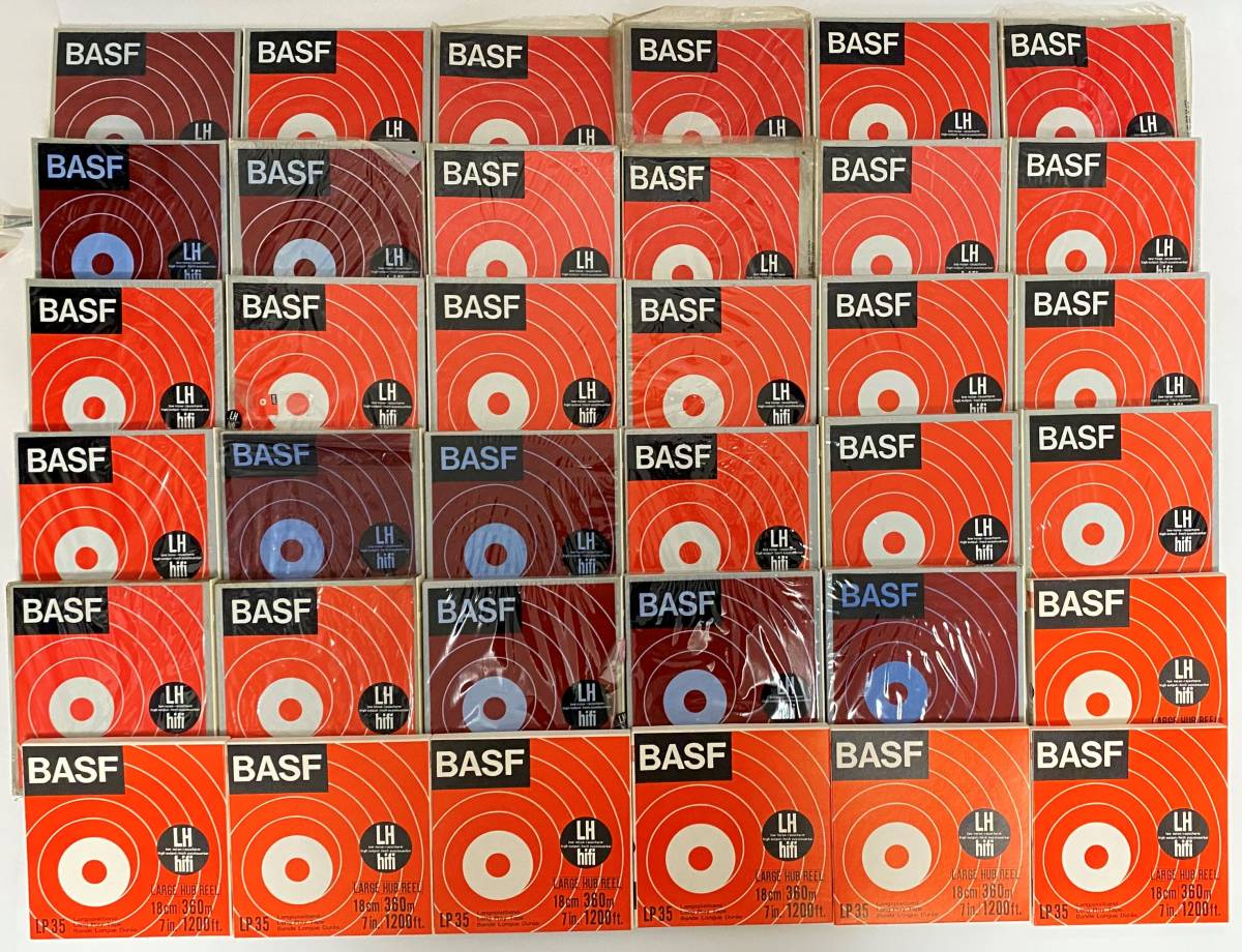 AZ-468 BASF 7号 オープンリール テープ 録音済み 大量 36本 まとめて 