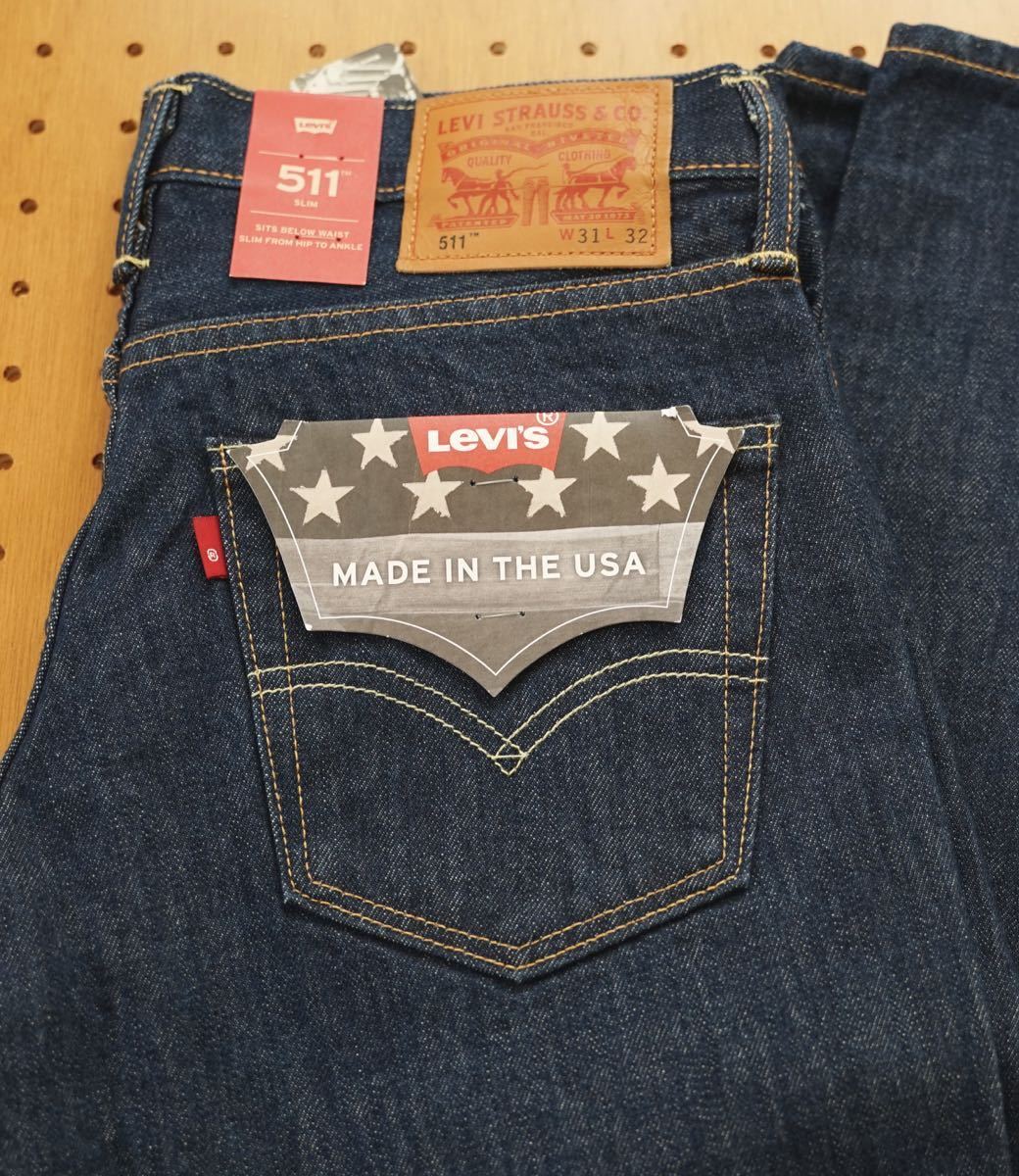 HOT，限定SALE W31 L32 ワンウォッシュ Levi's 511 made in usa コーンデニム ホワイトオーク CONE DENIM WHITE OAK(W31)｜売買されたオークション情報、yahooの商品情報をアーカイブ公開 - オークファン W31
