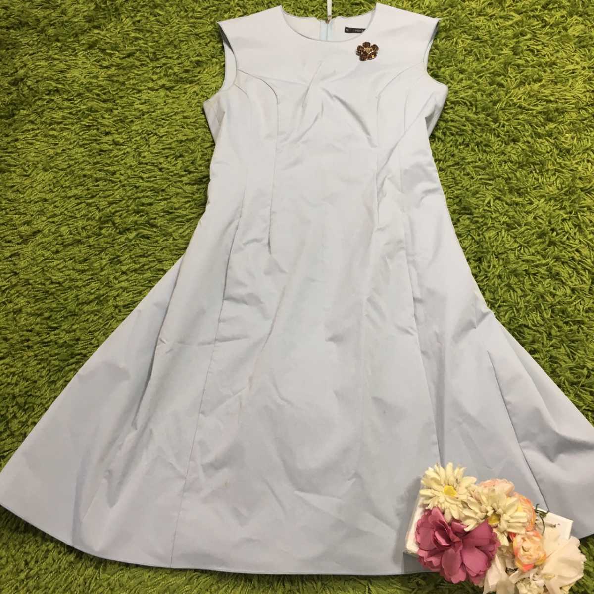 極美品！FOXEY フィット フレアワンピース 40 Rene フォクシー レディ 