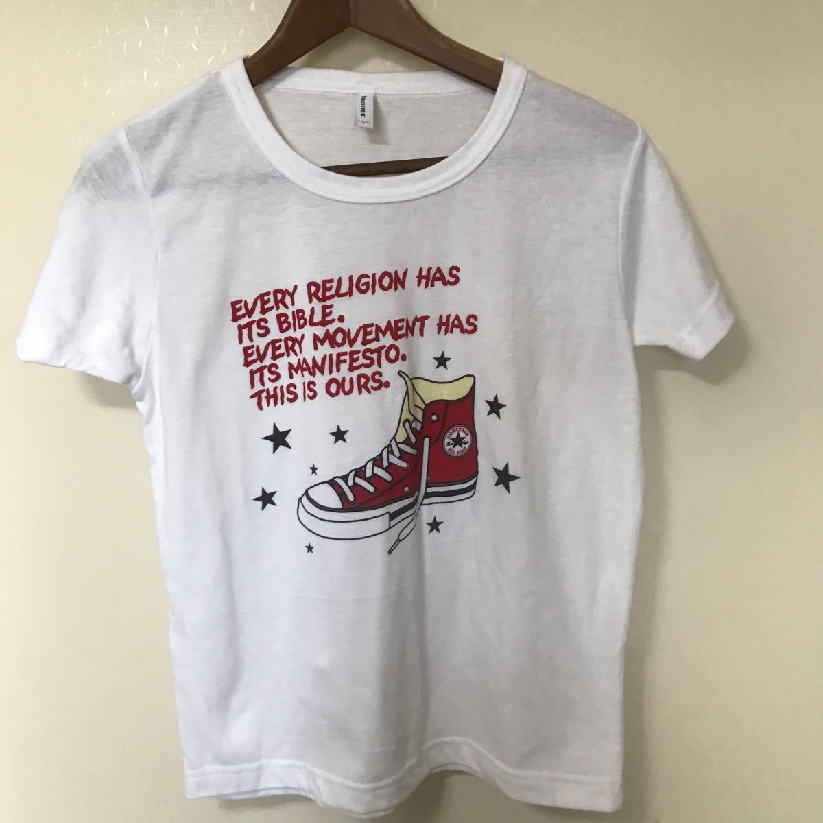 コンバース Tシャツ スニーカー柄 サイズl 超 文字 ロゴ 売買されたオークション情報 Yahooの商品情報をアーカイブ公開 オークファン Aucfan Com