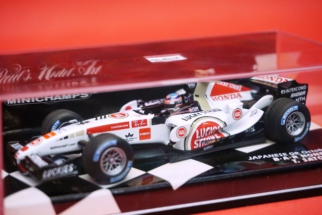 ミニチャンプス PMA 1/43 BARホンダ 007 F1 日本GP October 2005 #4 佐藤琢磨 400050004