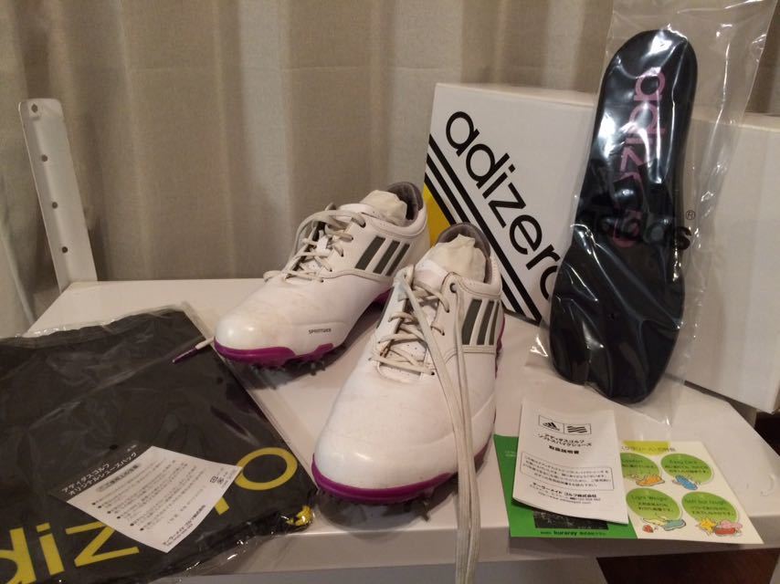  アディダス Adidas adizero tour wd アディゼロ ツアー シューズ アディダスゴルフ ブランドゴルフシューズ 27センチ(27.0cm)｜売買されたオークション情報、yahooの商品情報をアーカイブ公開 - オー 27.0cm