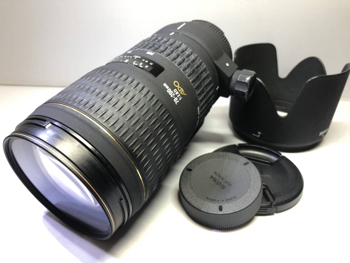  SIGMA APO 70-200 F2.8 EX HSM Nikon(ニコン)｜売買されたオークション情報、yahooの商品情報をアーカイブ公開 - オークファン ニコン