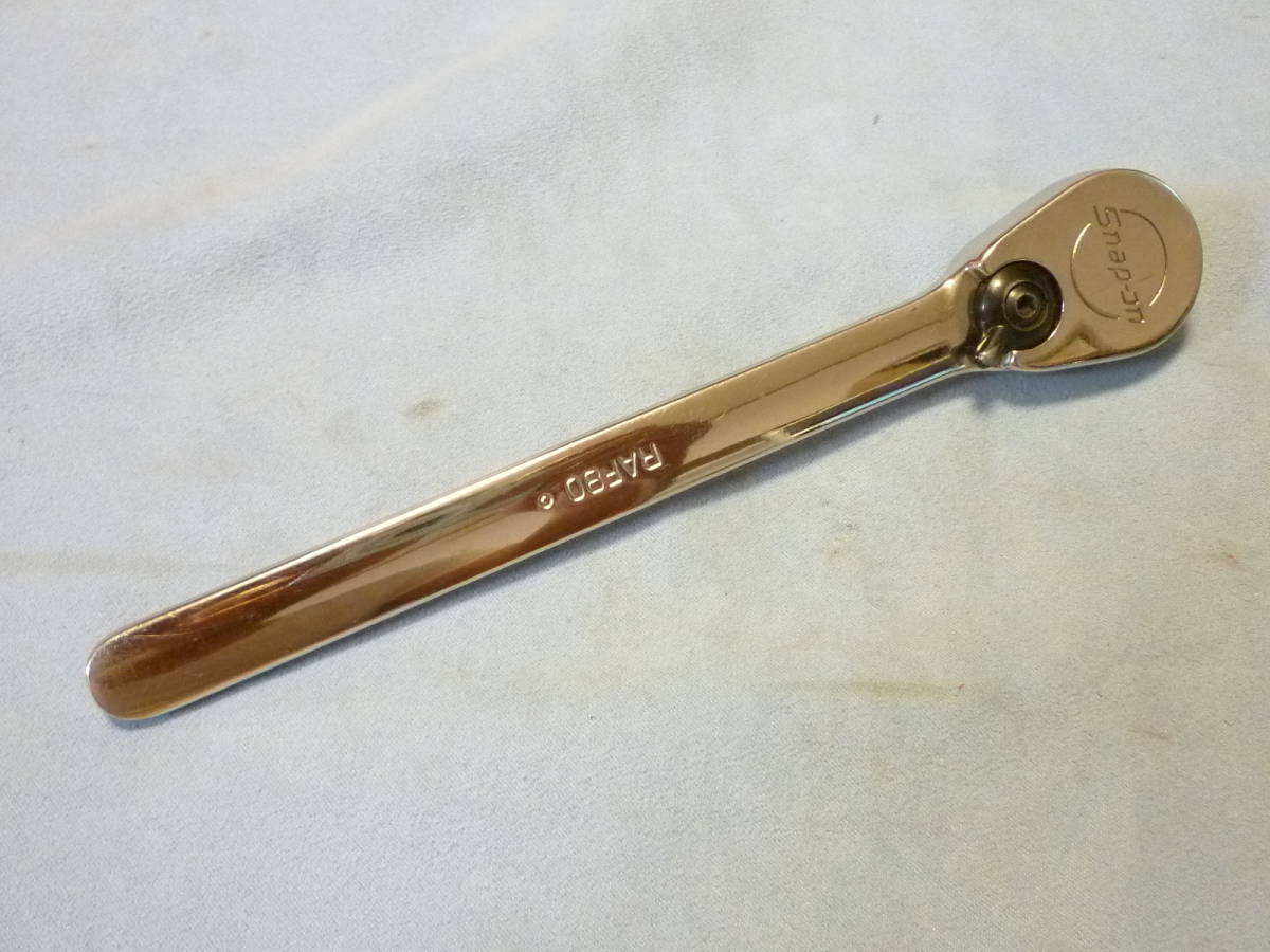大得価 スナップオン Snap-on 薄型ラチェット 差込み3/8sq ロー 