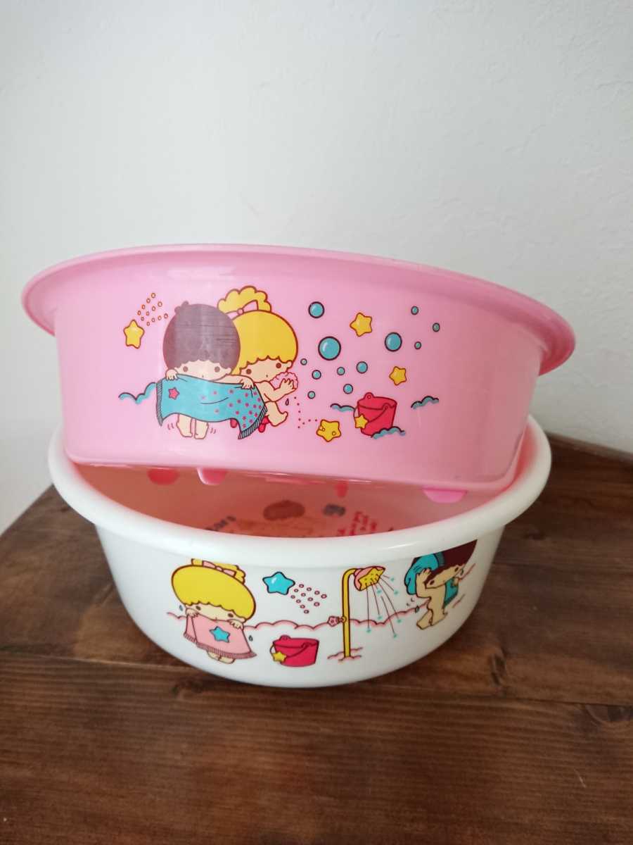 キキララ☆1976年☆洗面器セット☆水遊び☆星型☆昭和レトロ