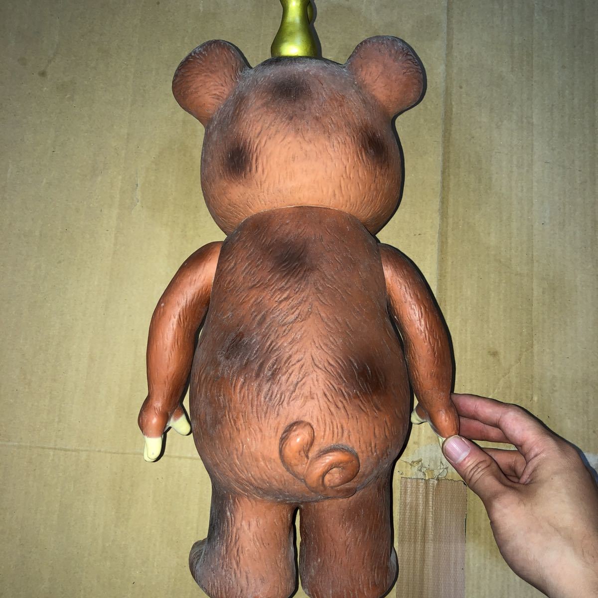 イヌクマ ソフビ 全長約40cm 円谷プロ 中古 怪獣ブースカ Yahoo