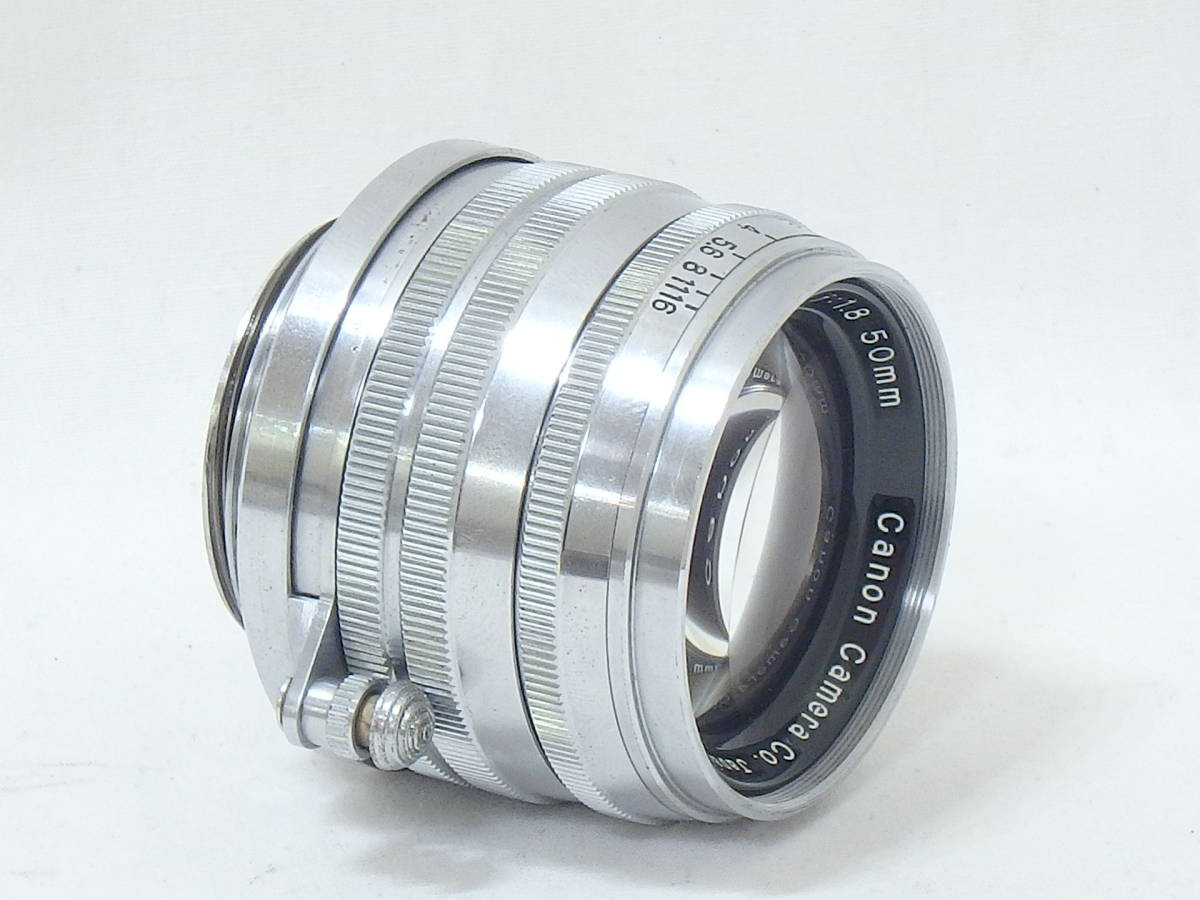 【お得，最新作】 Canon 50mm F1.8 for LEICA screw L39 ライカスクリューマウント SUMMICRON を超えキヤノン躍進の要となった歴史的名品 良好(ライカ)｜売買されたオークション情報、yahooの商品情報をアーカイブ公開 - オ ライカ