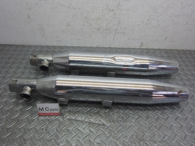 ハーレー スポーツスター XL1200R 純正サイレンサー 64857/64848-04