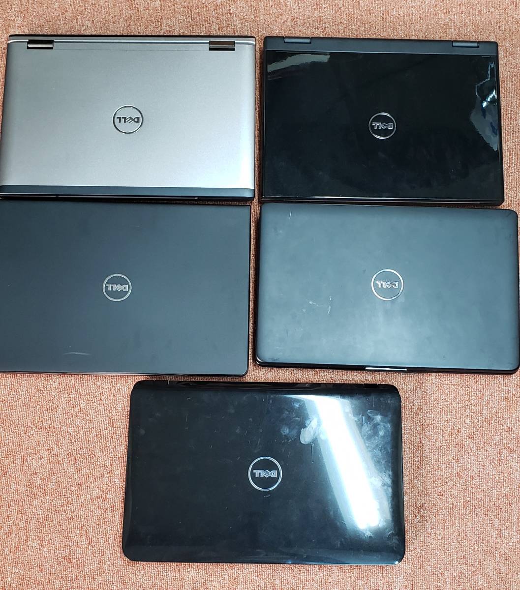 DELL ノートPC ジャンク品 DELL ノートPC ジャンク品 5台セット デル ノートブック、ノート