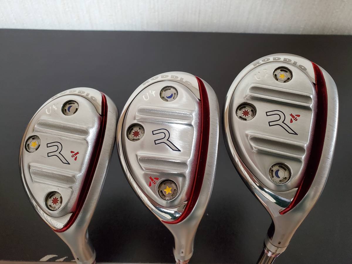  ロッディオ３ ４ ５UT ３本セット RODDIO ハイブリッド ユーティリティ Rソール ステラ７(ユーティリティ)｜売買されたオークション情報、yahooの商品情報をアーカイブ公開 - オークファン 男性右きき用