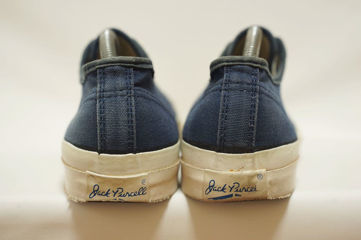 USA製 CONVERSE JACK PURCELL CANVAS NAVY 90s us9 jack purcell USA