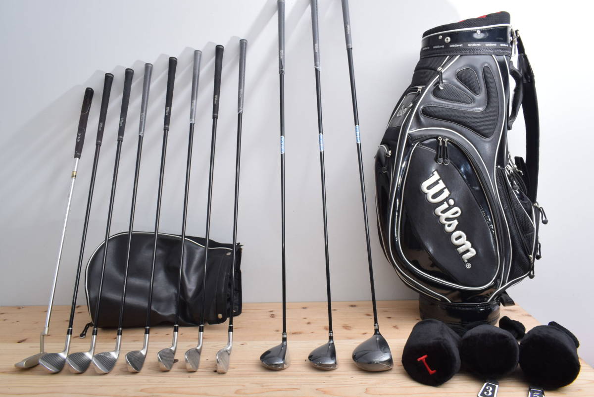 正規品 11本セット Willson ウィルソン AVITOR WS380 WS381 メンズ 一式セット フレックス R 初心者セット キャディバック付(セット)｜売買されたオークション情報、yahooの商品情報をアーカイブ公開 男性右きき用