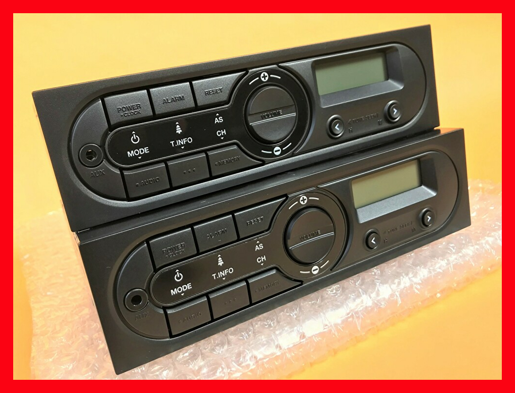 赤字超特価，低価 2台 新車外し 24V いすゞ純正 ラジオ AUX オーディオ いすずイスズ日野三菱ふそうUD プロフィアレンジャーギガエルフキャンターダイナ c(内装)｜売買されたオークション情報、yahooの商品情報 内装
