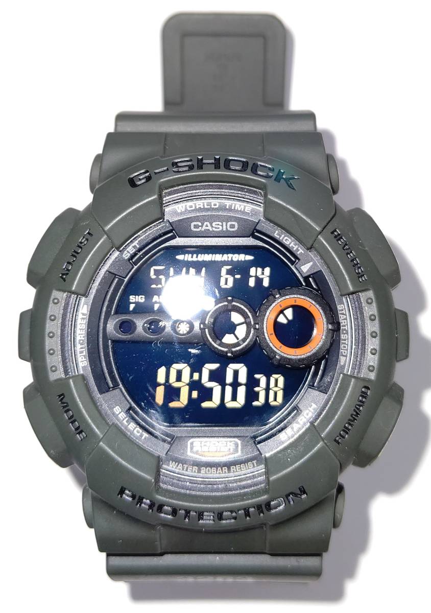 HOT，定番人気 CASIO カシオ G-SHOCK GD－100MS デジタルミリタリーテイスト ミリタリー(G-SHOCK)｜売買されたオークション情報、yahooの商品情報をアーカイブ公開 - オークファン G-SHOCK