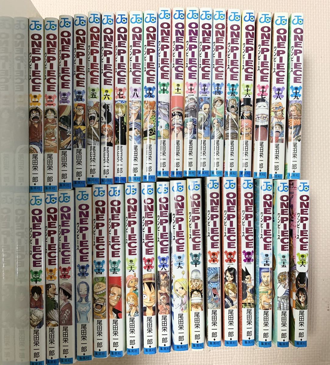 One Piece ワンピース 集英社 ジャンプコミックス 1巻 92巻ま 少年 売買されたオークション情報 Yahooの商品情報をアーカイブ公開 オークファン Aucfan Com