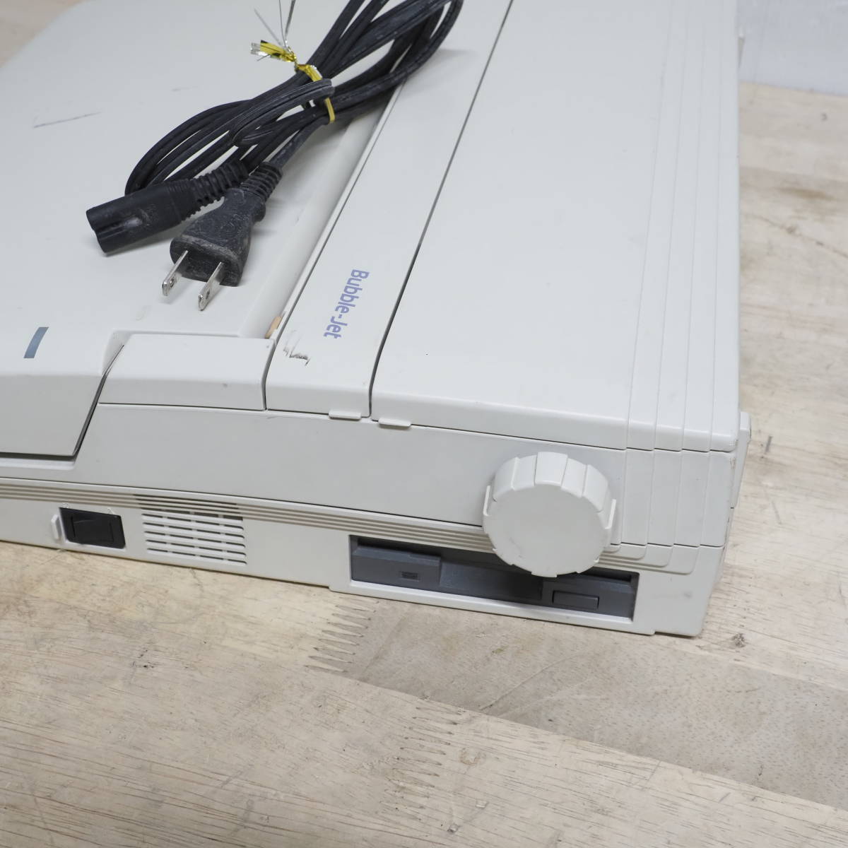 e) ワープロ Canoword α 85HG キャノン ジャンク ワープロ専用機 OA機器