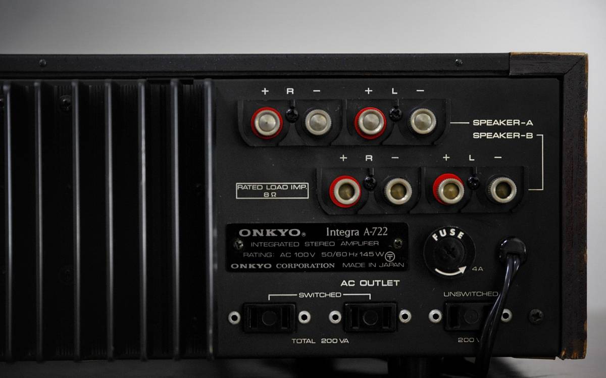 ONKYO プリメインアンプ Integra A-722 ☆ オンキョー オンキョー