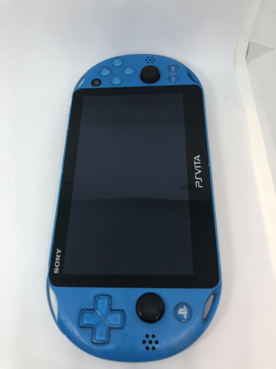 Vita PlayStation PS Wi-Fi PCH-2000 Wi-Fiモデル アクアブルー アクア