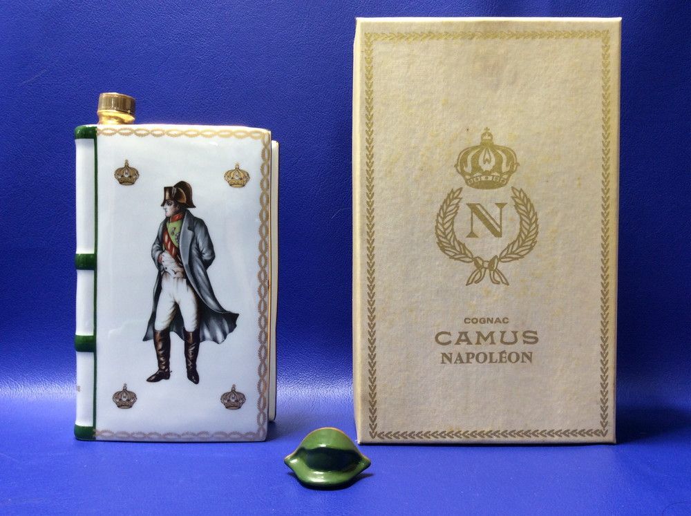  未開栓 CAMUS NAPOLEON ＢＯＯＫ ナポレオン 重さ約1.225kg ブックシリーズ カミュ 3 3109/宮竹店(カミュ)｜売買されたオークション情報、yahooの商品情報をアーカイブ公開 - オークファン コニャック