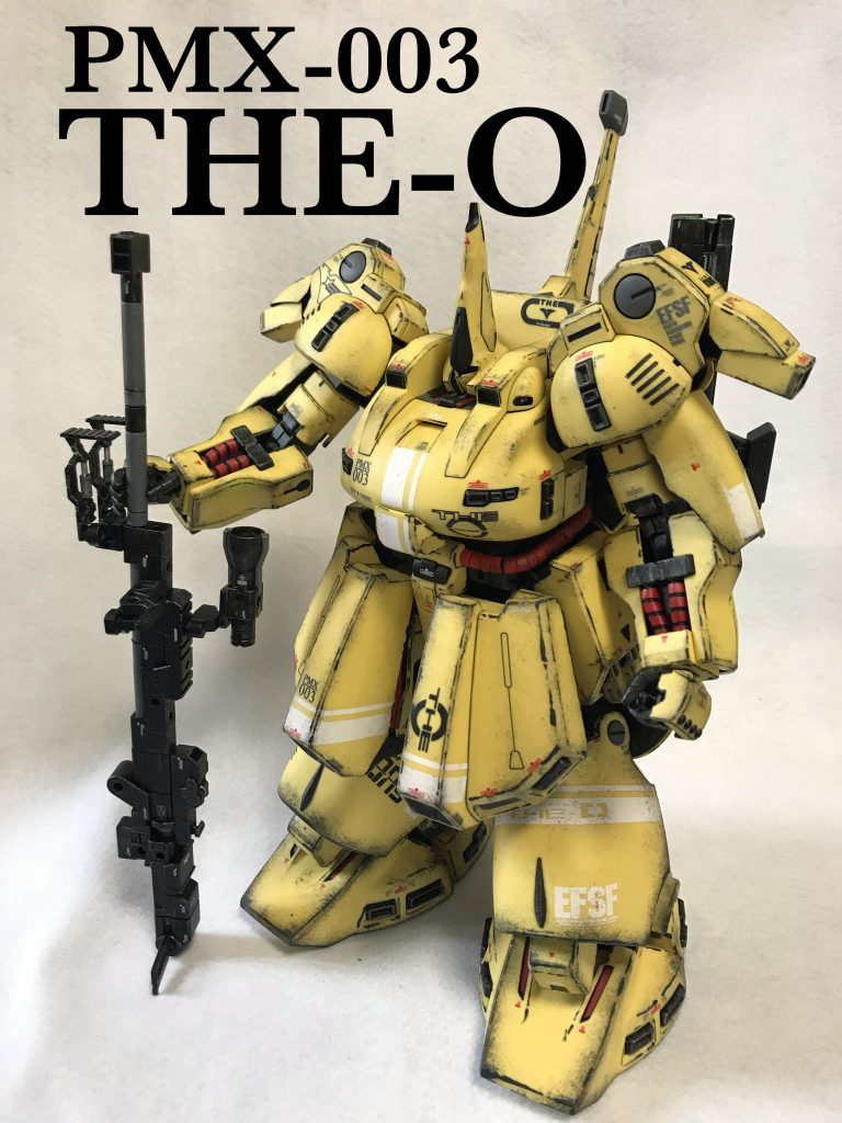 MG 1/100 PMX-003 ジ・O (機動戦士Zガンダム)　組み立て済